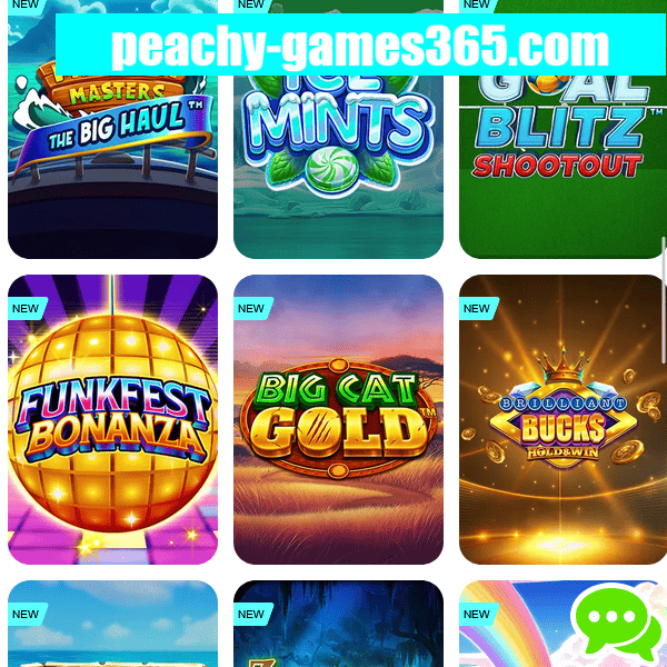 Peachy Games summer picks grid 1
